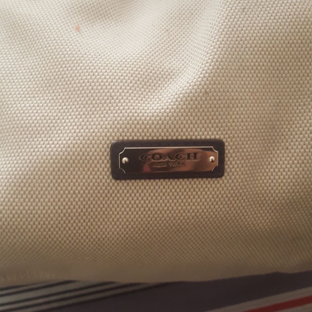 Coach Drawstring Leather Bag - image 3